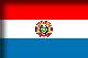 Flag of Paraguay drop shadow image