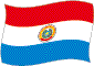 Flag of Paraguay flickering image