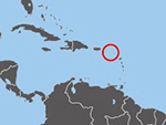 Location of Saint Christopher and Nevis