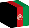 Billede af Afghanistans flag [Cube]