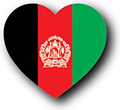 Billede af Afghanistans flag [Heart1]