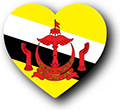 Flag of Brunei image [Heart1]
