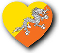 Flag of Bhutan image [Heart1]