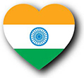 Flag of India image [Heart1]