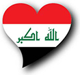 Flag of Iraq image [Heart2]
