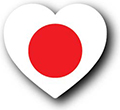 Flag of Japan image [Heart1]