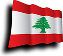 Flag of Lebanon image [Wave]