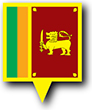 Flag of Sri Lanka image [Pin]