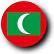 Flag of Maldives image [Button]