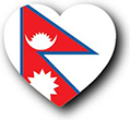 Flag of Nepal image [Heart1]