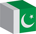 Flag of Pakistan image [Cube]