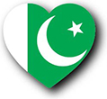 Flag of Pakistan image [Heart1]