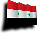 Flag of Syria image [Wave]