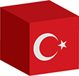 Flag of Turkey image [Cube]