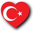 Flag of Turkey image [Heart1]
