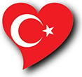 Flag of Turkey image [Heart2]