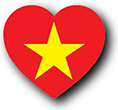 Flag of Vietnam image [Heart1]