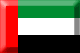 Flag of United Arab Emirates emboss image