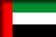 Flag of United Arab Emirates drop shadow image