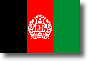 Afghanistans flag skyggebillede