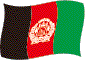 Afghanistans flag flimrende billede