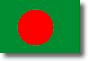 Bangladeshs flag skyggebillede