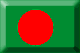 Flag of Bangladesh emboss image