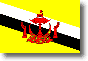 Flag of Brunei shadow image