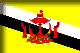 Flag of Brunei drop shadow image