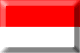 Flag of Indonesia emboss image