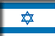 Flag of Israel drop shadow image