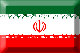 Flag of Iran emboss image