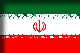 Flag of Iran drop shadow image