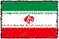Flag of Iran handwritten image