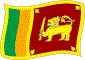 Flag of Sri Lanka flickering image