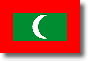 Flag of Maldives shadow image