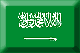 Flag of Saudi Arabia emboss image