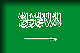 Flag of Saudi Arabia drop shadow image
