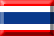 Flag of Thailand emboss image