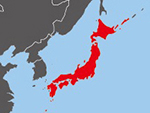 Location of Japan