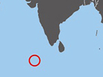 Location of Maldives