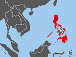 Placering af Filippinerne