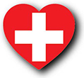 Flag of Switzerland image [Heart1]