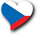 Flag of Czech Republic image [Heart2]