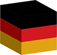 Flag of Germany image [Cube]