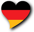 Flag of Germany image [Heart2]
