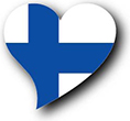 Flag of Finland image [Heart2]
