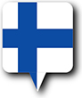 Flag of Finland image [Round pin]