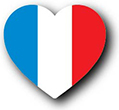 Flag of France image [Heart1]
