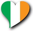 Flag of Ireland image [Heart2]